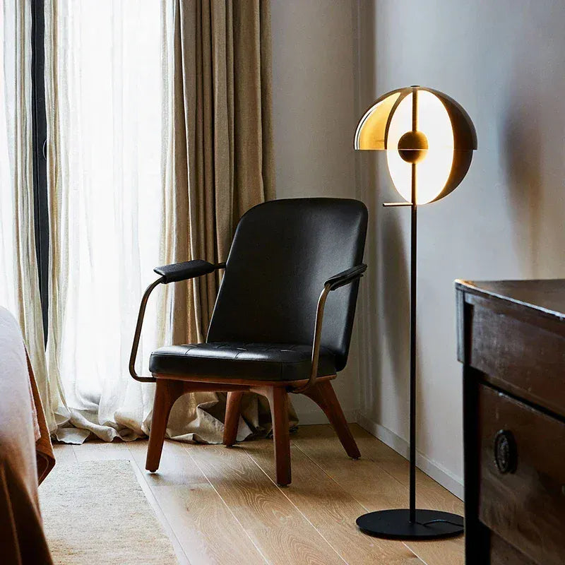 LampeHub Postmodern Nordic Personality Creative Glass Art lamp Desk Internet Celebrity Sofa Bedroom Bedside Lamp LED Floor Lights