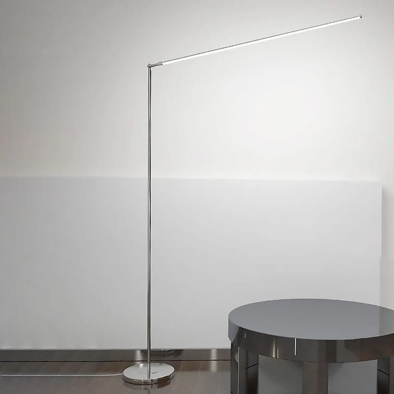 LampeHub 100 cm 3 lumières colorées / 220v Lampadaire Chambre Abat jour