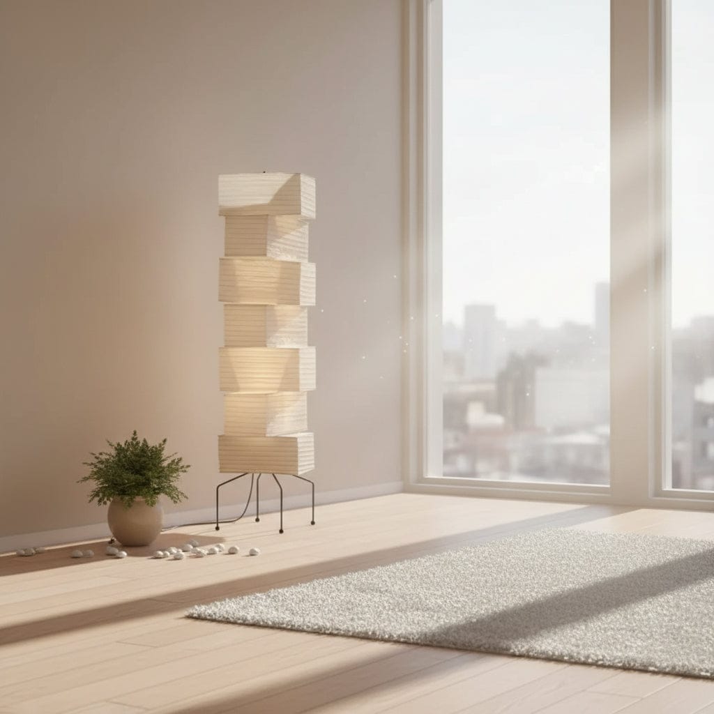 LampeHub A2 D38 H180cm / EU Plug Lampadaire Japonais Papier