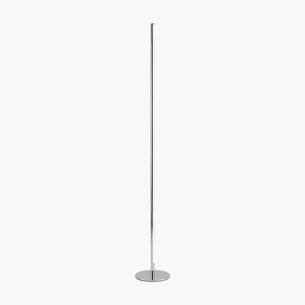 LampeHub Argent / Blanc chaud Lampadaire Design LED
