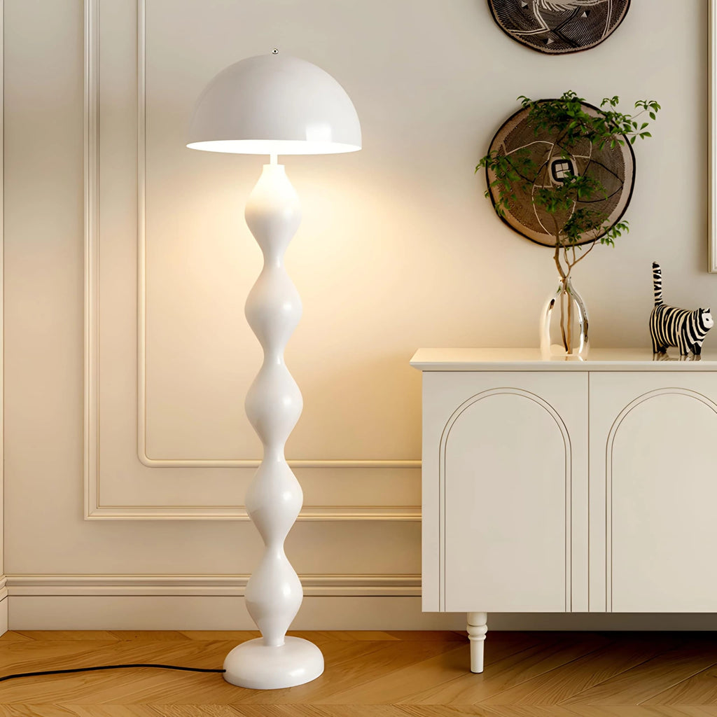 LampeHub Blanc / Lumière neutre 4000K Lampadaire Industriel Salon