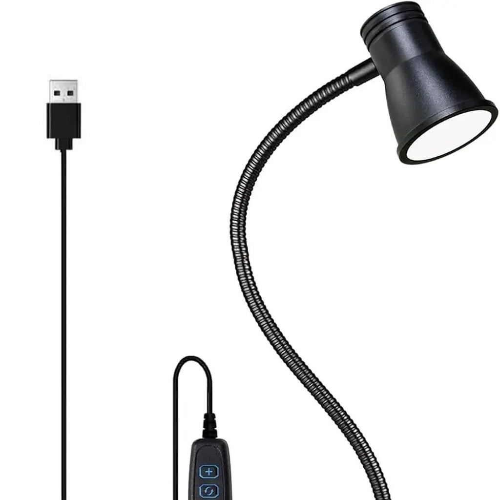 LampeHub Blanche Lampe de chevet Lecture Blanche