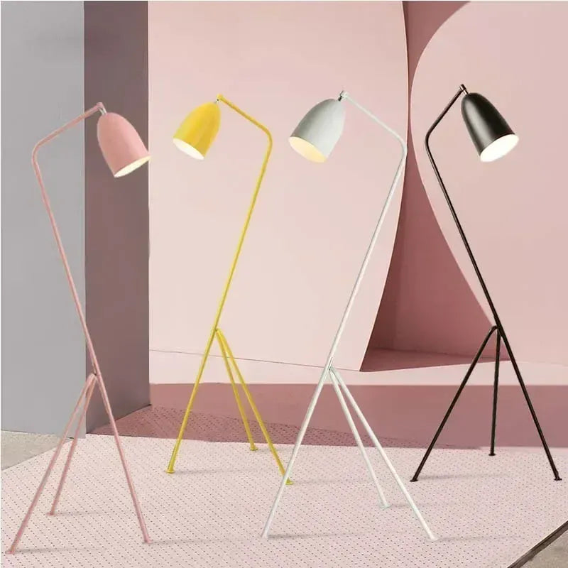 LampeHub Denmark Designer Three Legged Floor Lamp for Bedroom Living Room Studio Tripod Lambader Standing Lamp LED Lighting Fixtures