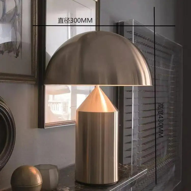 LampeHub Gold-Large / US Plug / Warm White 3000K Lampe de chevet Modern Simple Doré