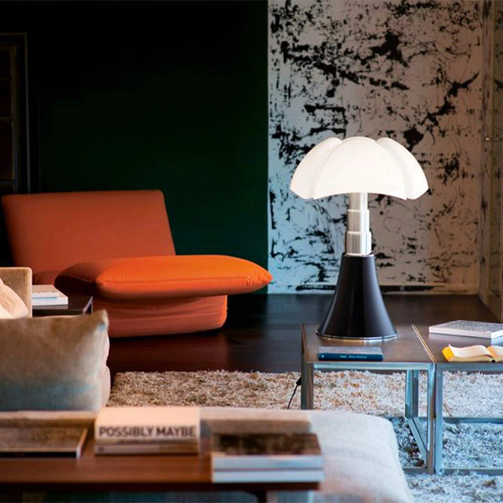 LampeHub Grande Noir Lampe de chevet Vintage Pipistrello