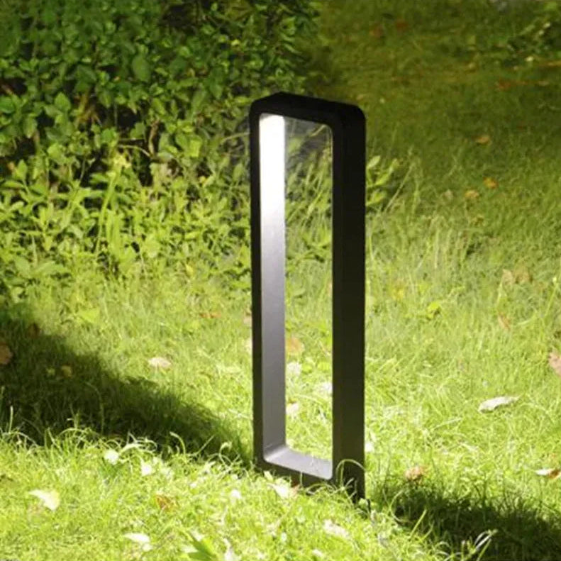 LampeHub IP68 Waterproof 15W LED Garden Lawn Lamp Modern Aluminum Pillar Light Outdoor Courtyard villa landscape lawn bollards light