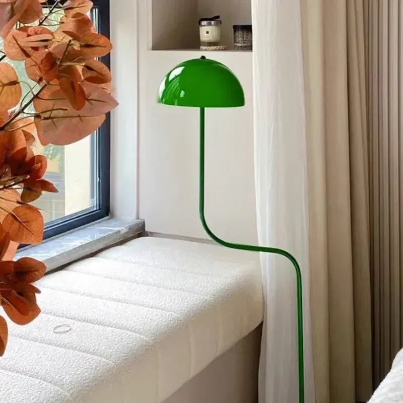 LampeHub Iron Art Floor Lamp Indoor Professional Lighting Fixtures As Bedroom Lighting,Study Reading Light Mushroom Decoracion Habitacion