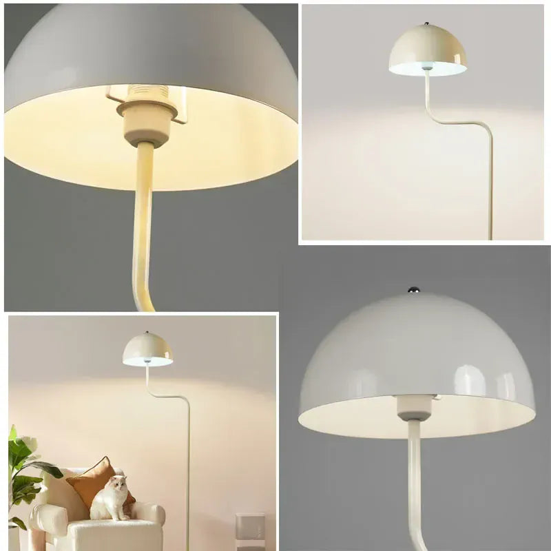 LampeHub Iron Art Floor Lamp Indoor Professional Lighting Fixtures As Bedroom Lighting,Study Reading Light Mushroom Decoracion Habitacion