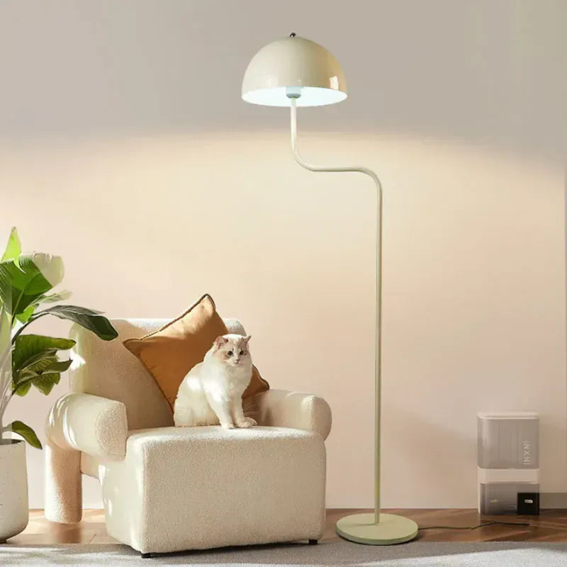LampeHub Iron Art Floor Lamp Indoor Professional Lighting Fixtures As Bedroom Lighting,Study Reading Light Mushroom Decoracion Habitacion