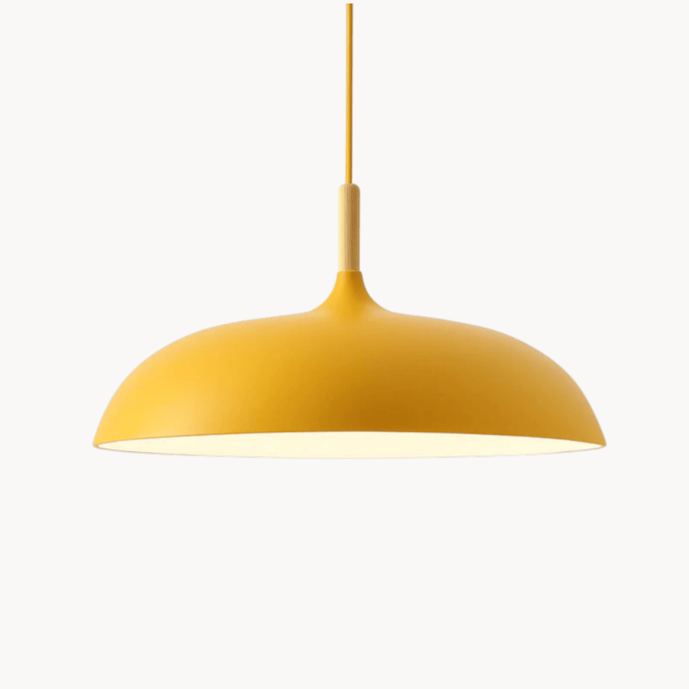 LampeHub Jaune / Sans ampoule Luminaire Suspension pour Salon