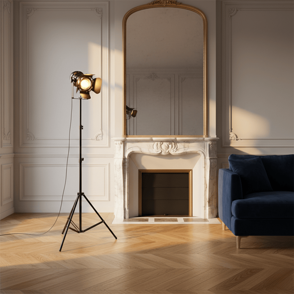 LampeHub Lampadaire Abat jour