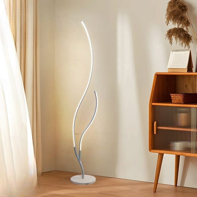 LampeHub Lampadaire Blanc Chambre en arbre