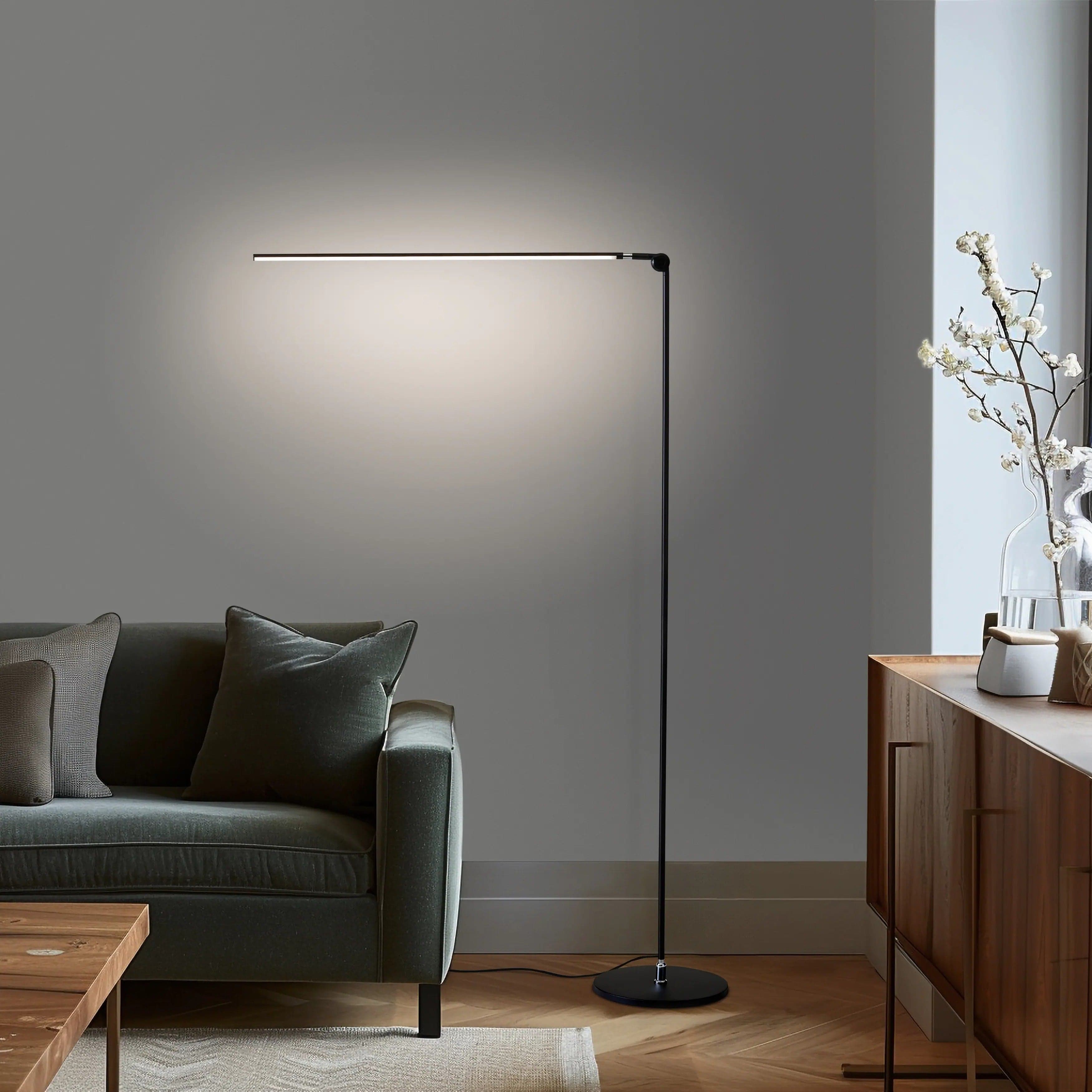 LampeHub Lampadaire Chambre Abat jour