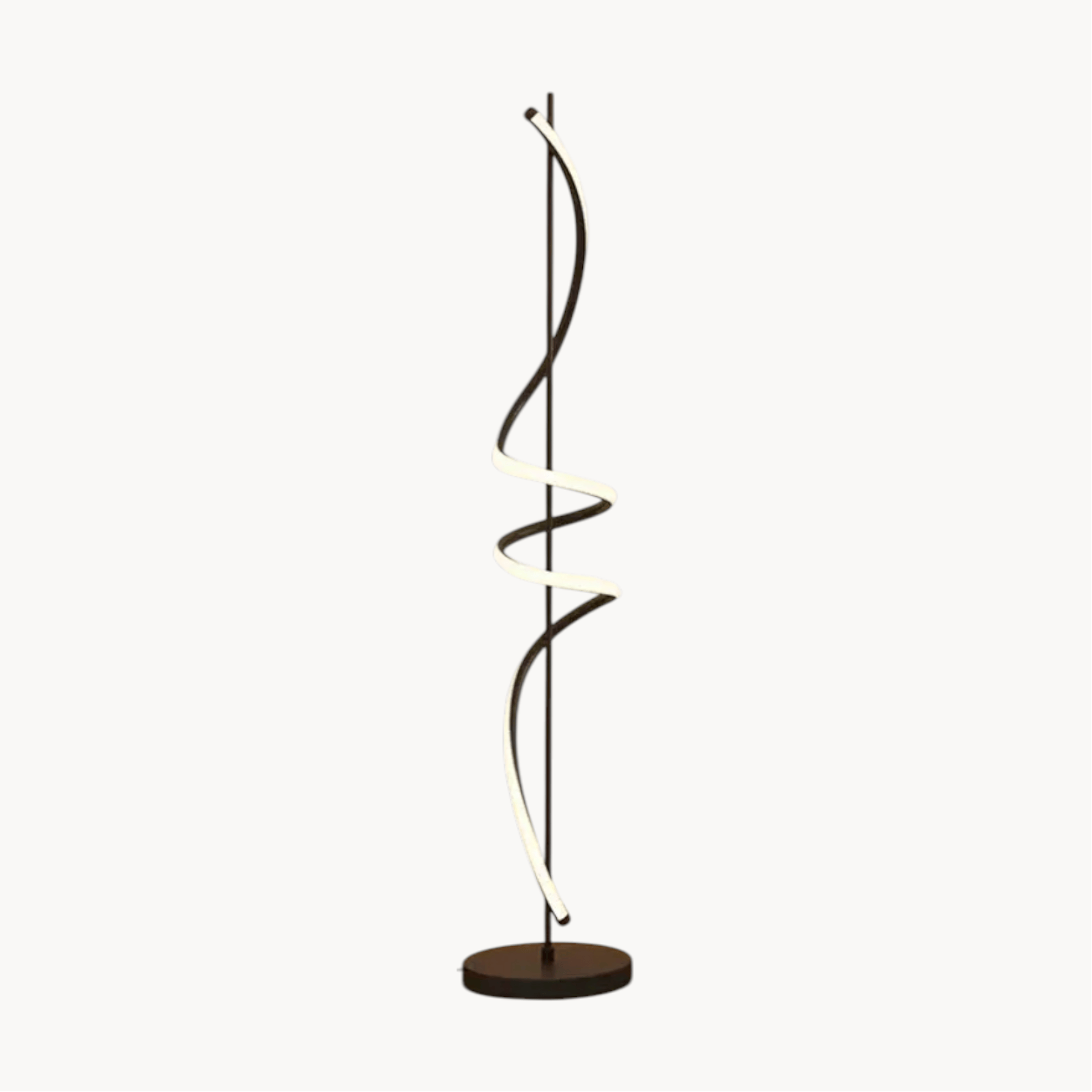 LampeHub Lampadaire Chambre sur pied en spirale