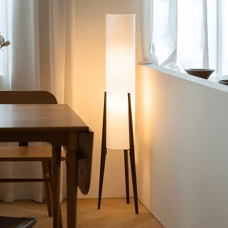 LampeHub Lampadaire de Salon Bois