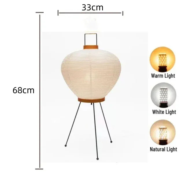 LampeHub Lampadaire de Salon Japonais