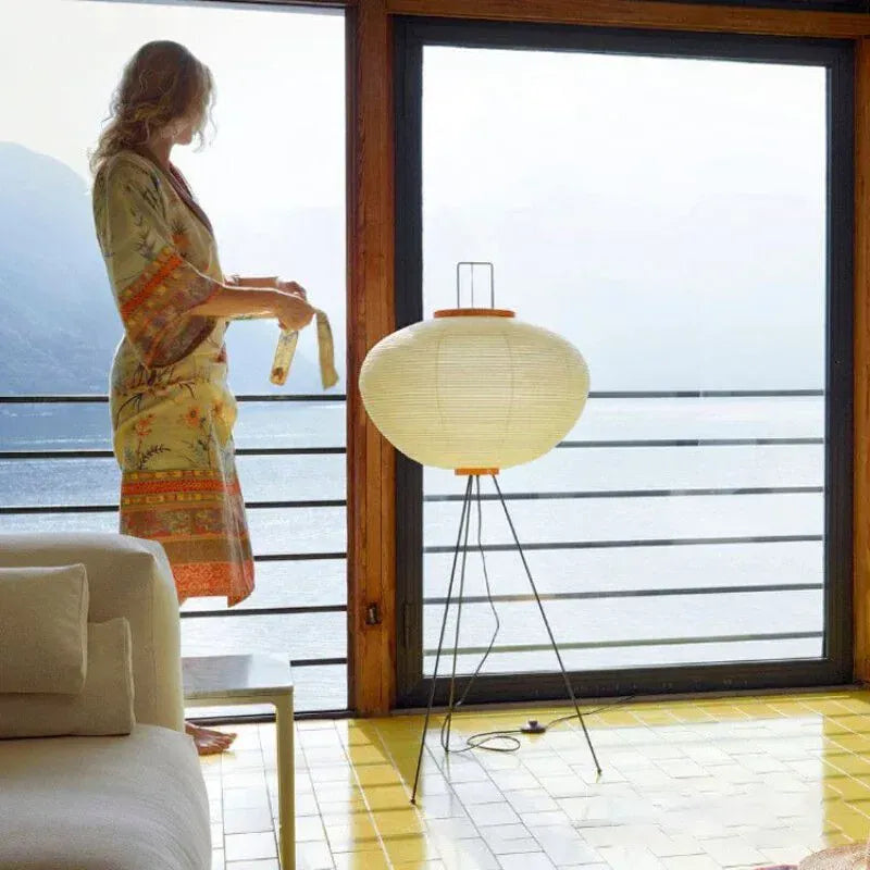 LampeHub Lampadaire de Salon Japonais