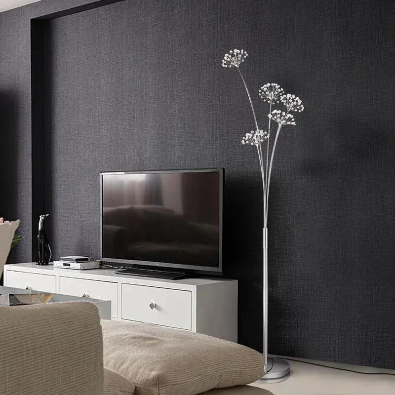 LampeHub Lampadaire Design Crystal