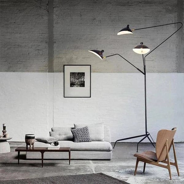 LampeHub Lampadaire Design Industriel