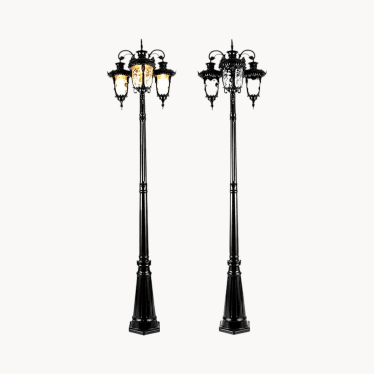 LampeHub Lampadaire Extérieur sans fil