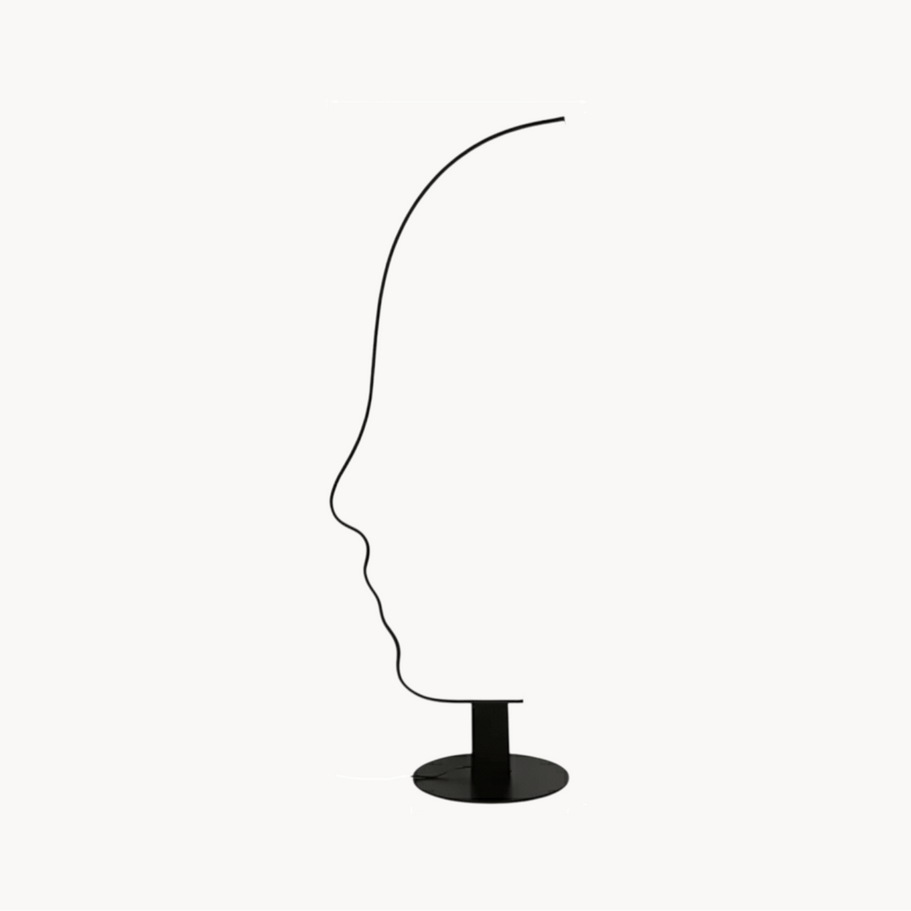 LampeHub Lampadaire LED Chambre forme tête