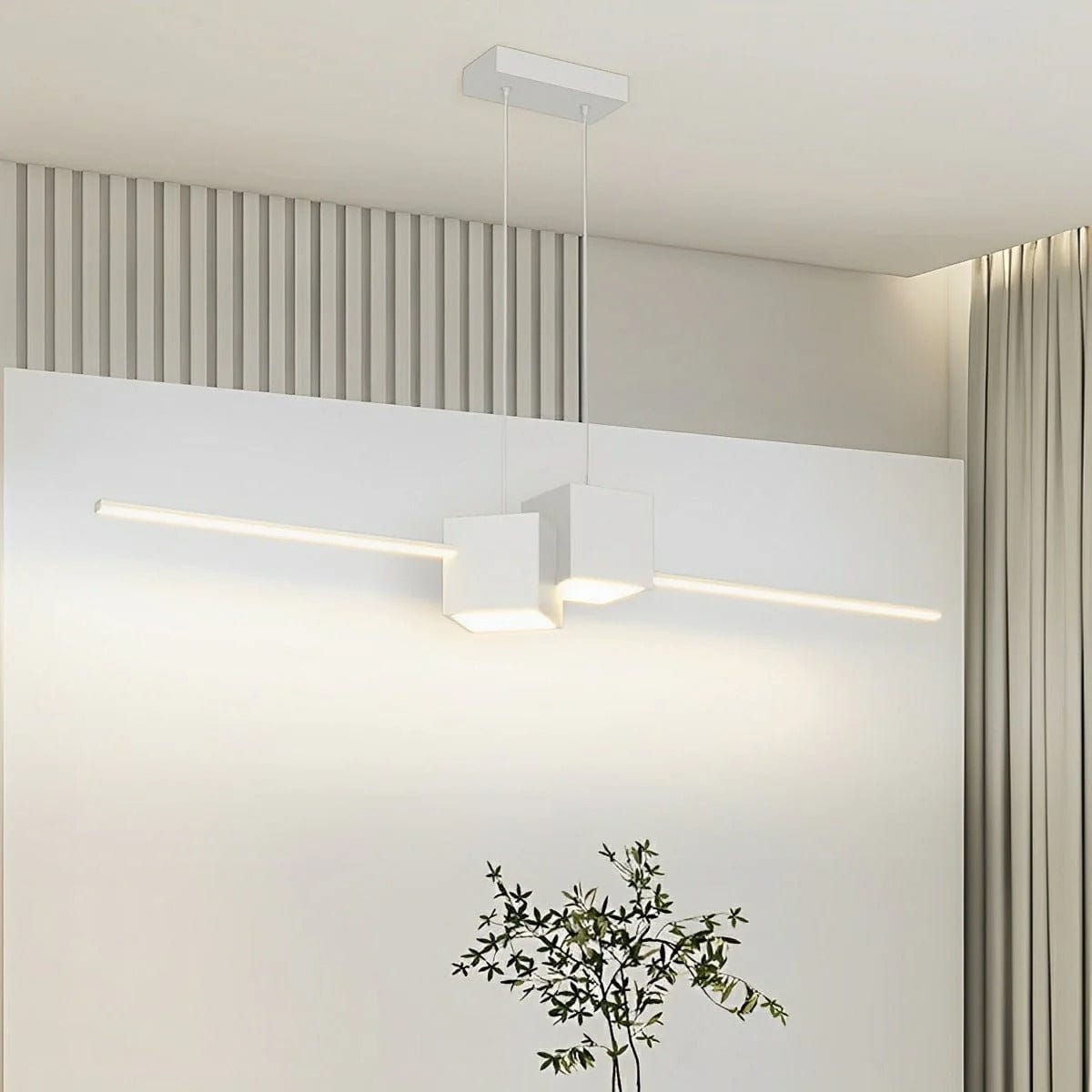 LampeHub Lampadaire mural Blanc