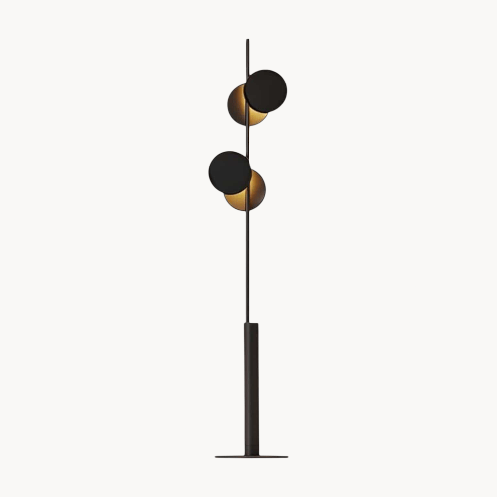 LampeHub Lampadaire Noir abat jour