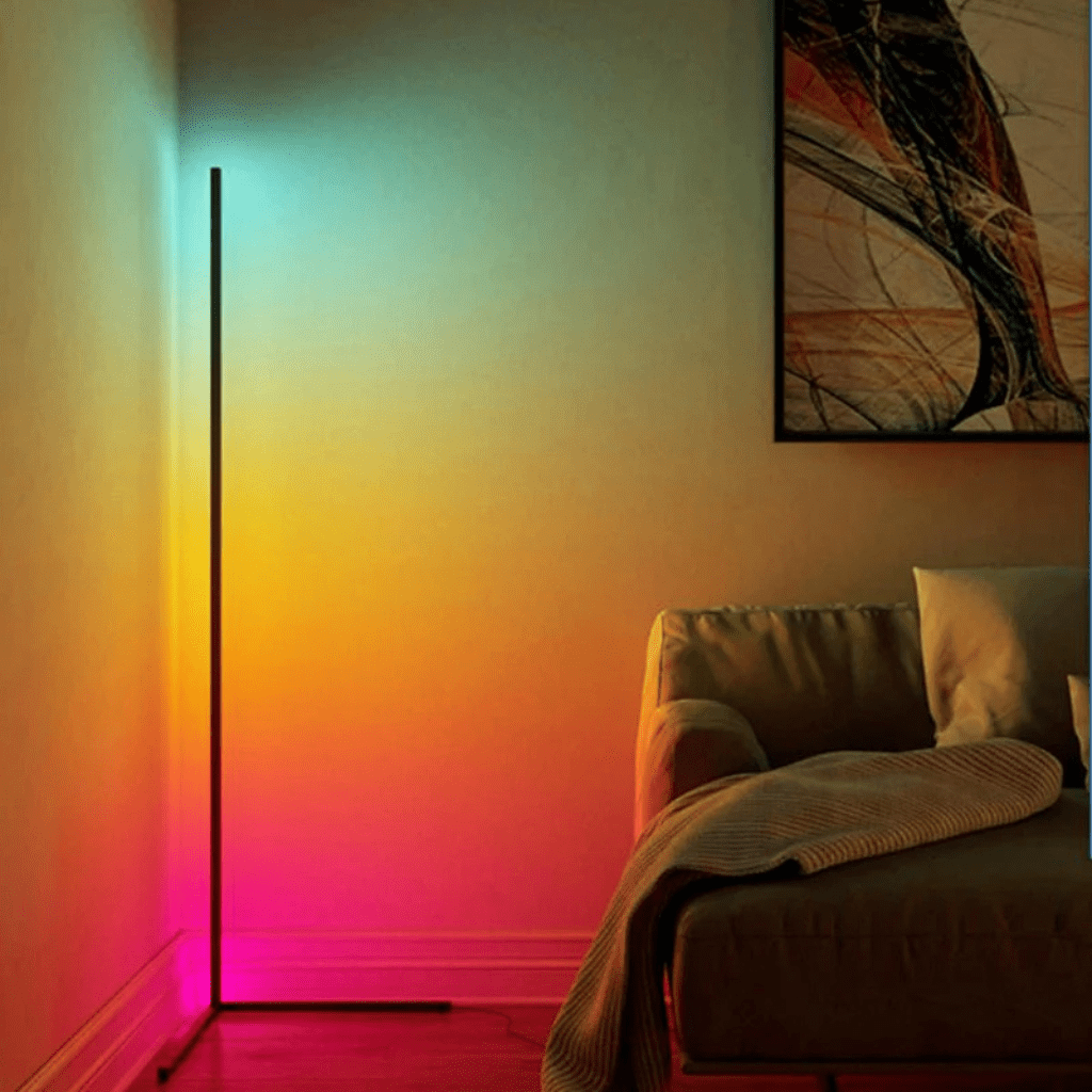 LampeHub Lampadaire Noir chambre