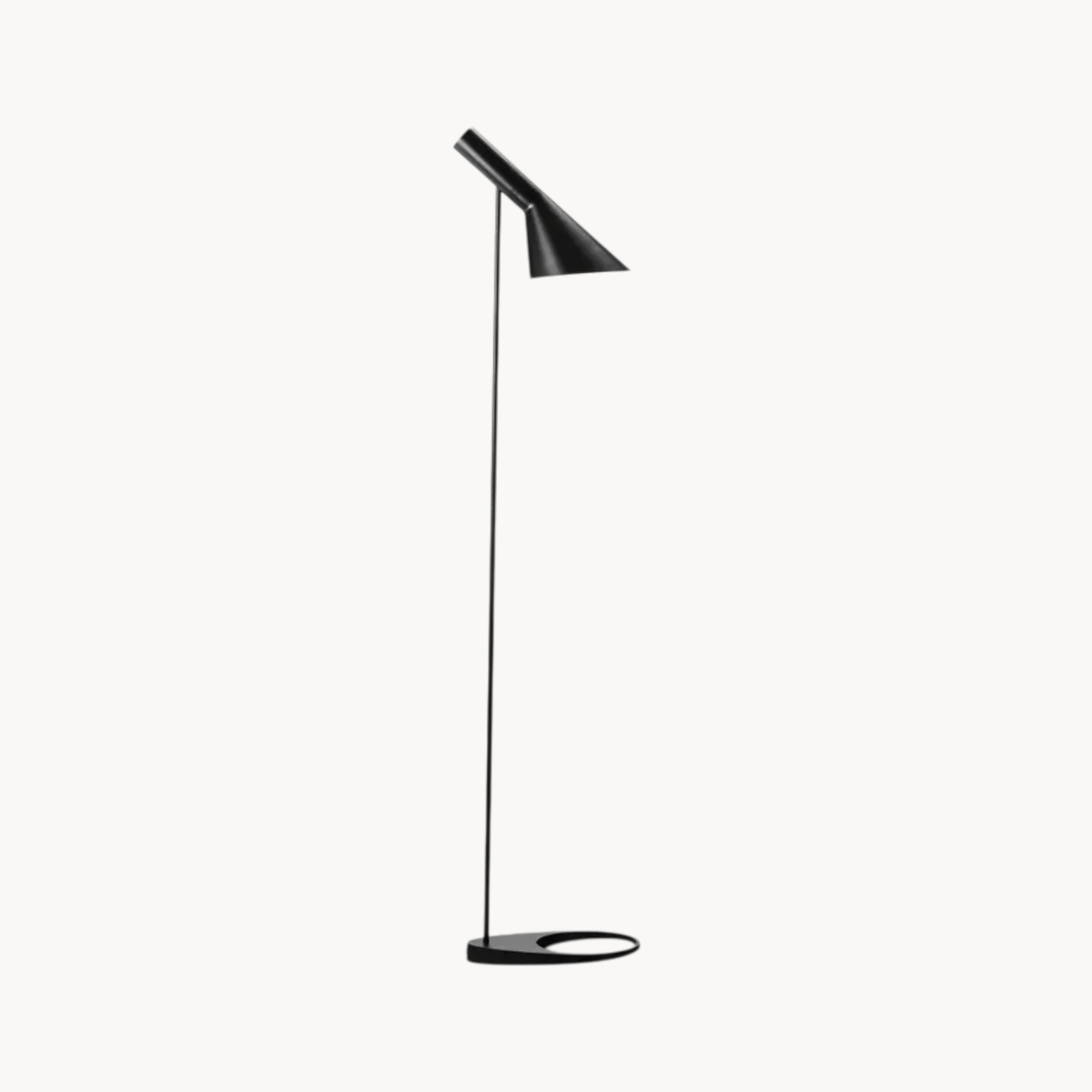 LampeHub Lampadaire Noir sur pied