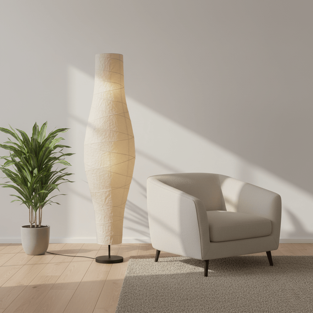LampeHub Lampadaire Salon Abat jour