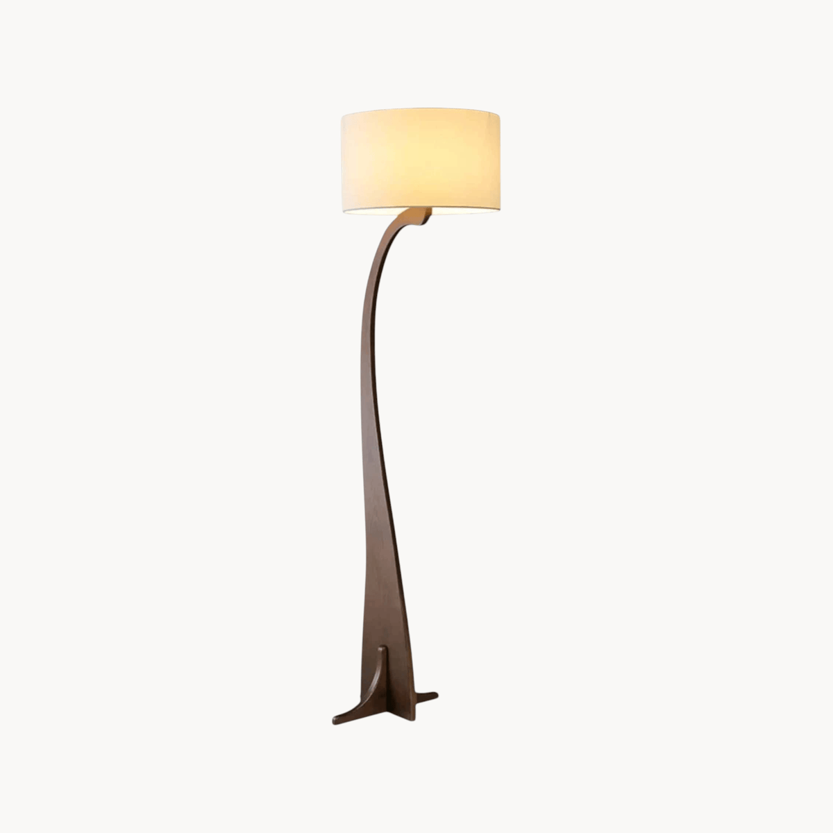 LampeHub Lampadaire Salon Bois