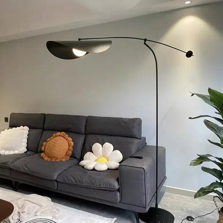 LampeHub Lampadaire Salon Noir