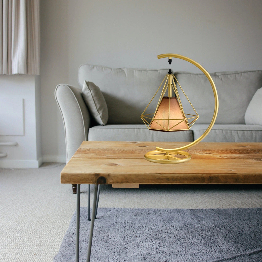 LampeHub Lampadaire sans fil Doré