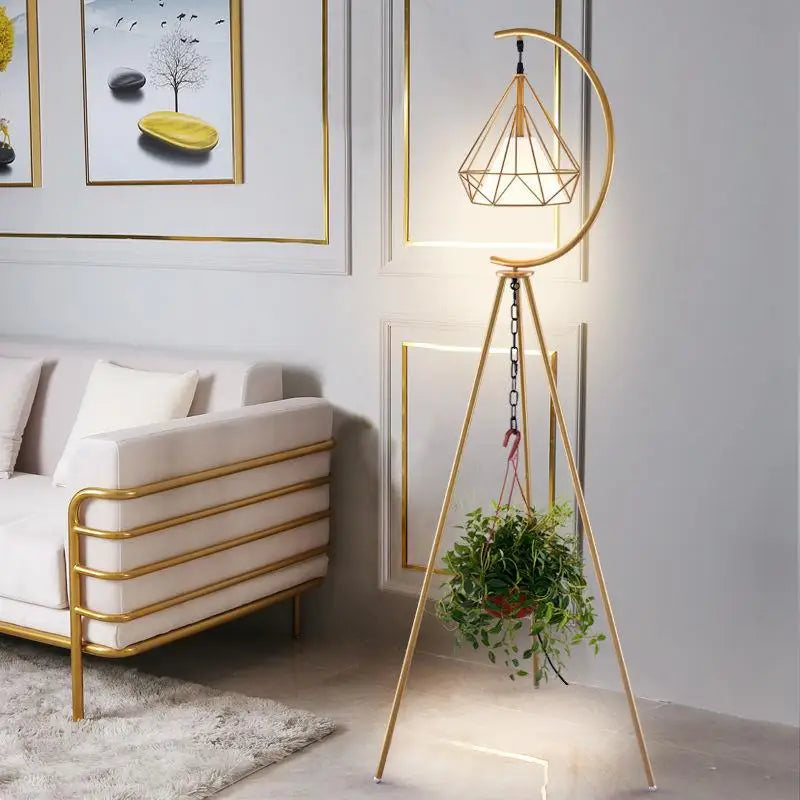 LampeHub Lampadaire sans fil Noir