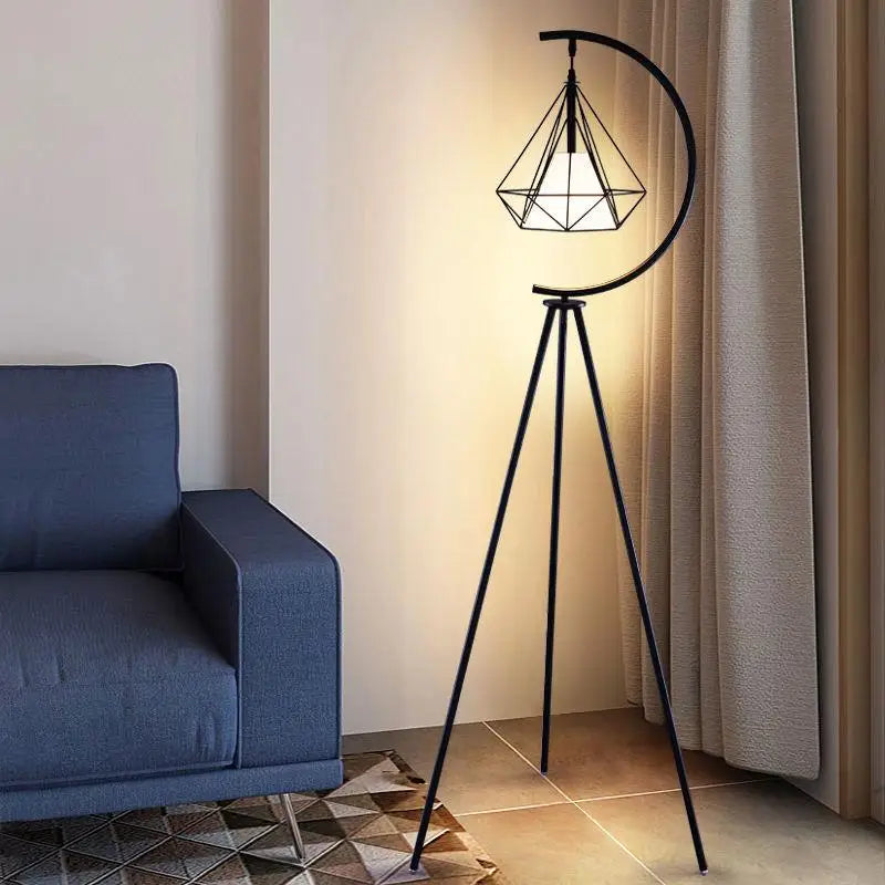 LampeHub Lampadaire sans fil Noir