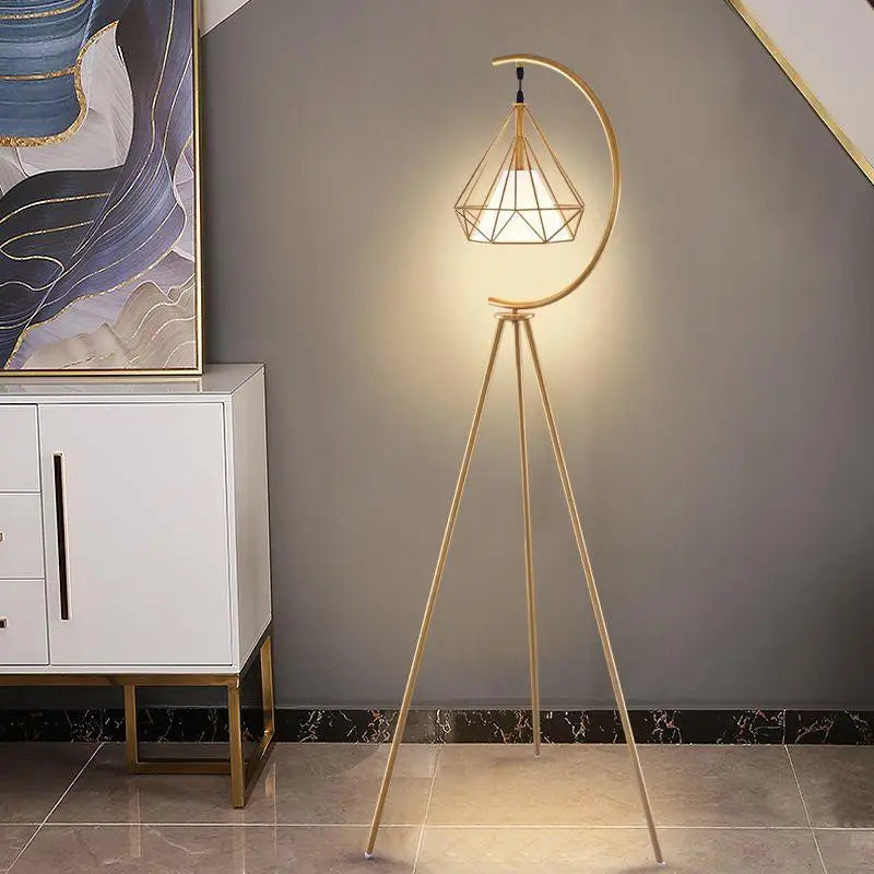 LampeHub Lampadaire sans fil Noir