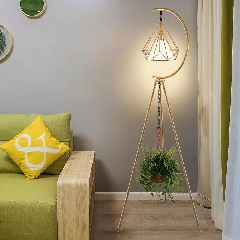 LampeHub Lampadaire sans fil Noir