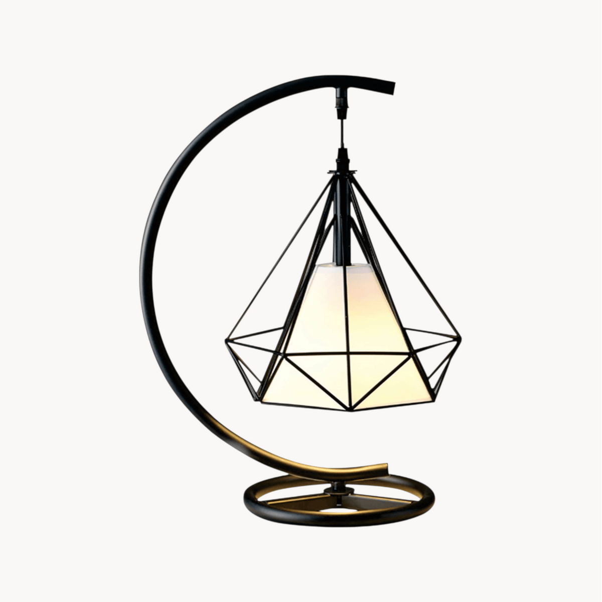 LampeHub Lampadaire sans fil Noir