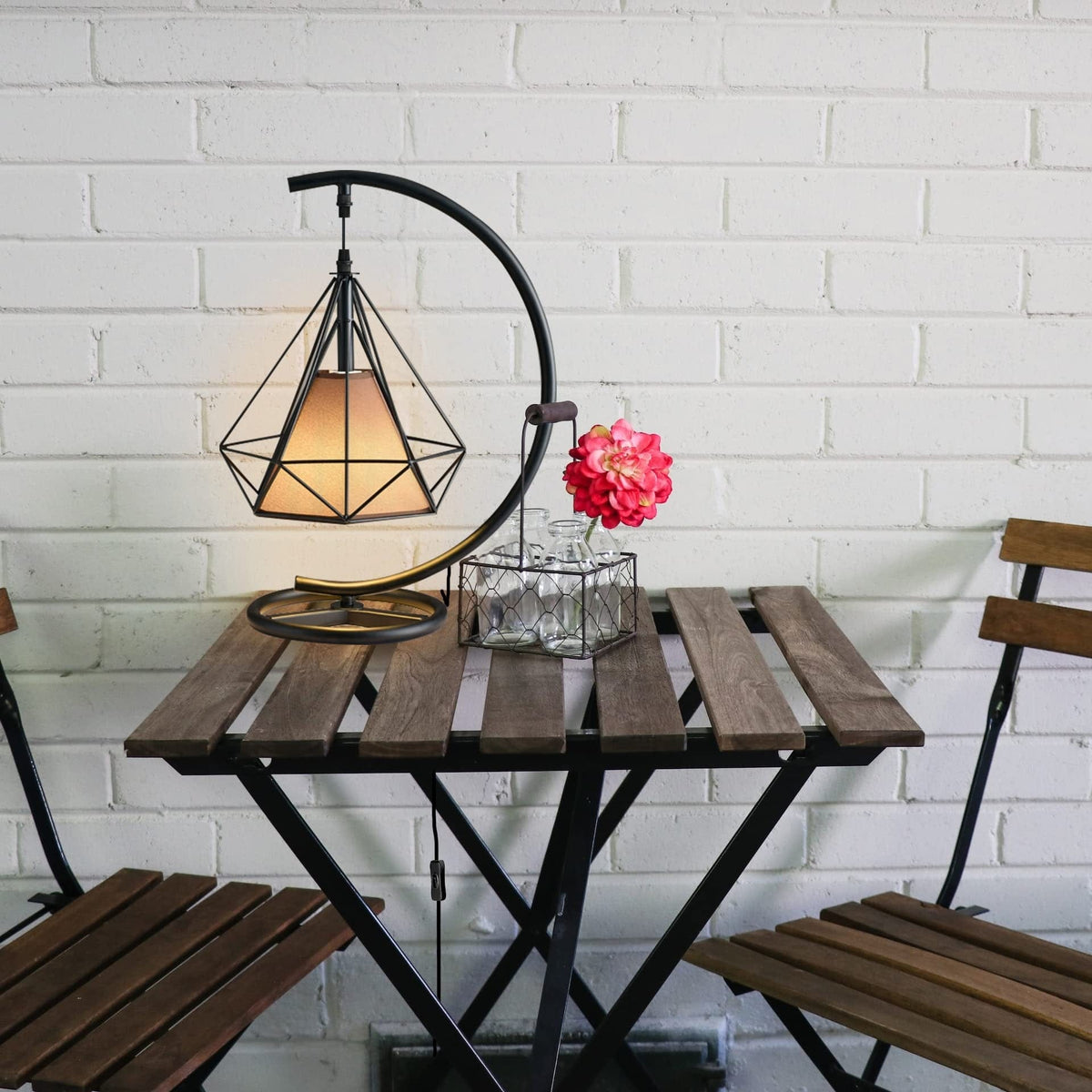 LampeHub Lampadaire sans fil Noir