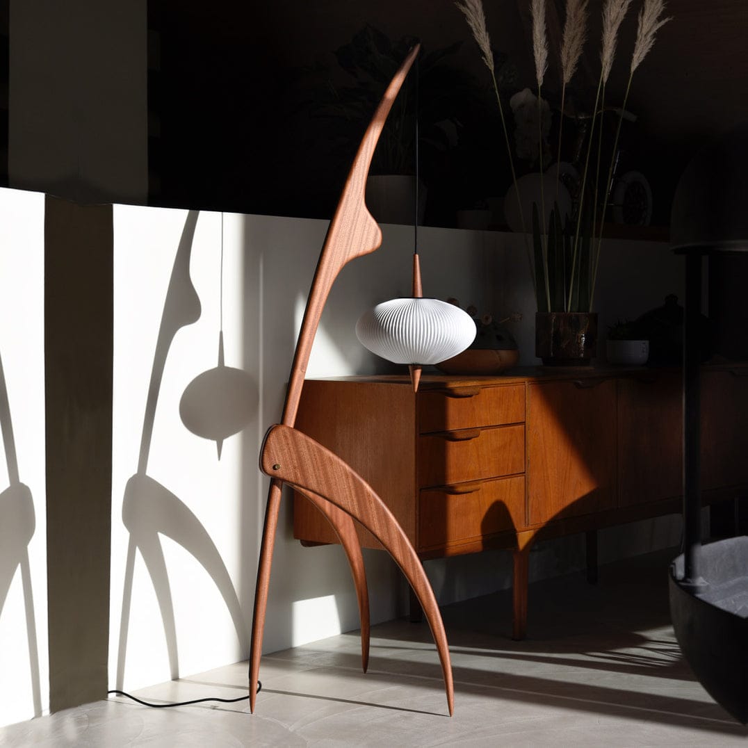 LampeHub Lampadaire sur pied abat jour