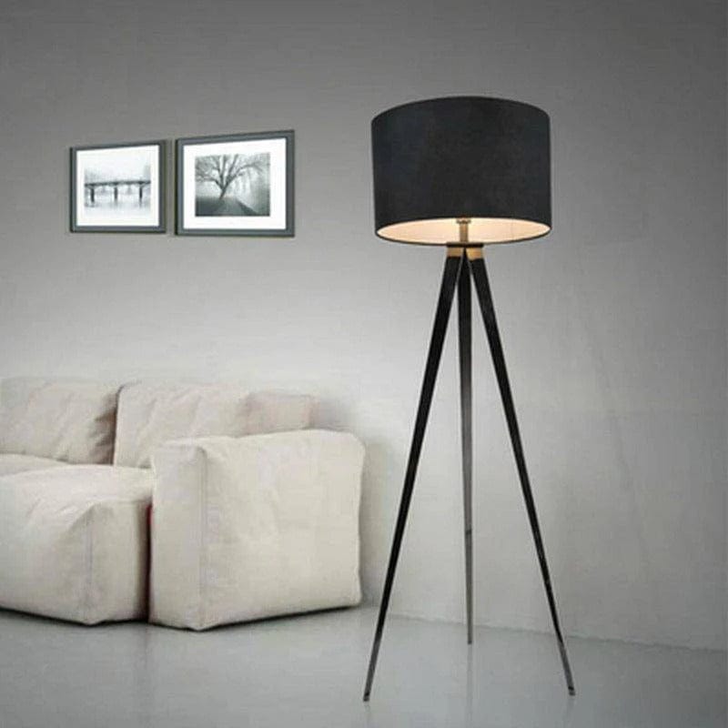 LampeHub Lampadaire sur pied Noir