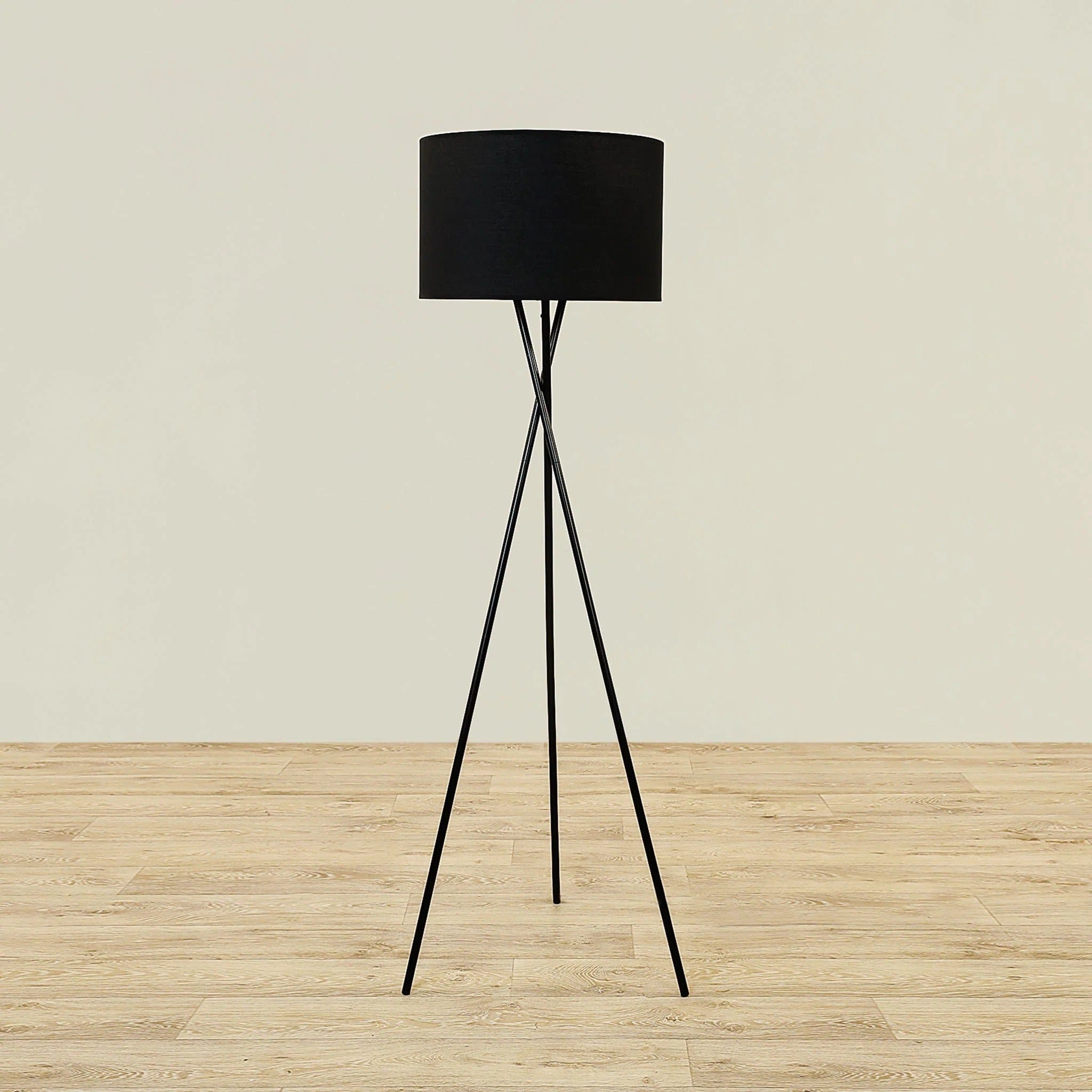 LampeHub Lampadaire sur pied Noir