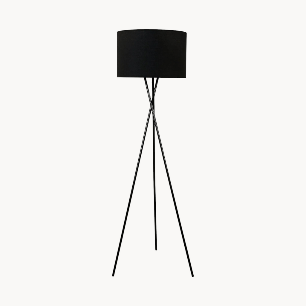 LampeHub Lampadaire sur pied Noir