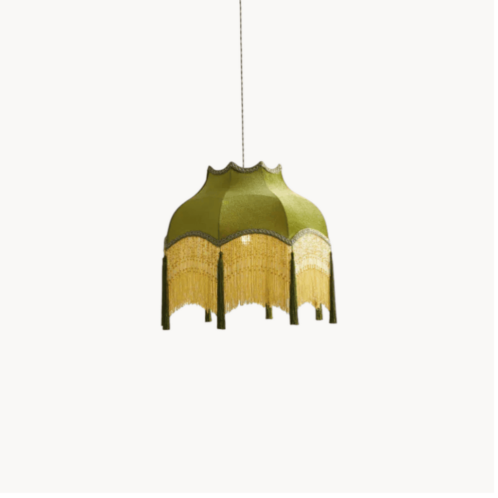 LampeHub Lampadaire Suspendu Chambre vert