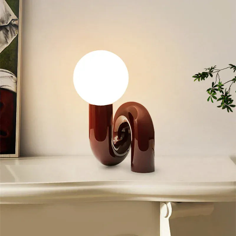 LampeHub Lampe à poser en Metal Design