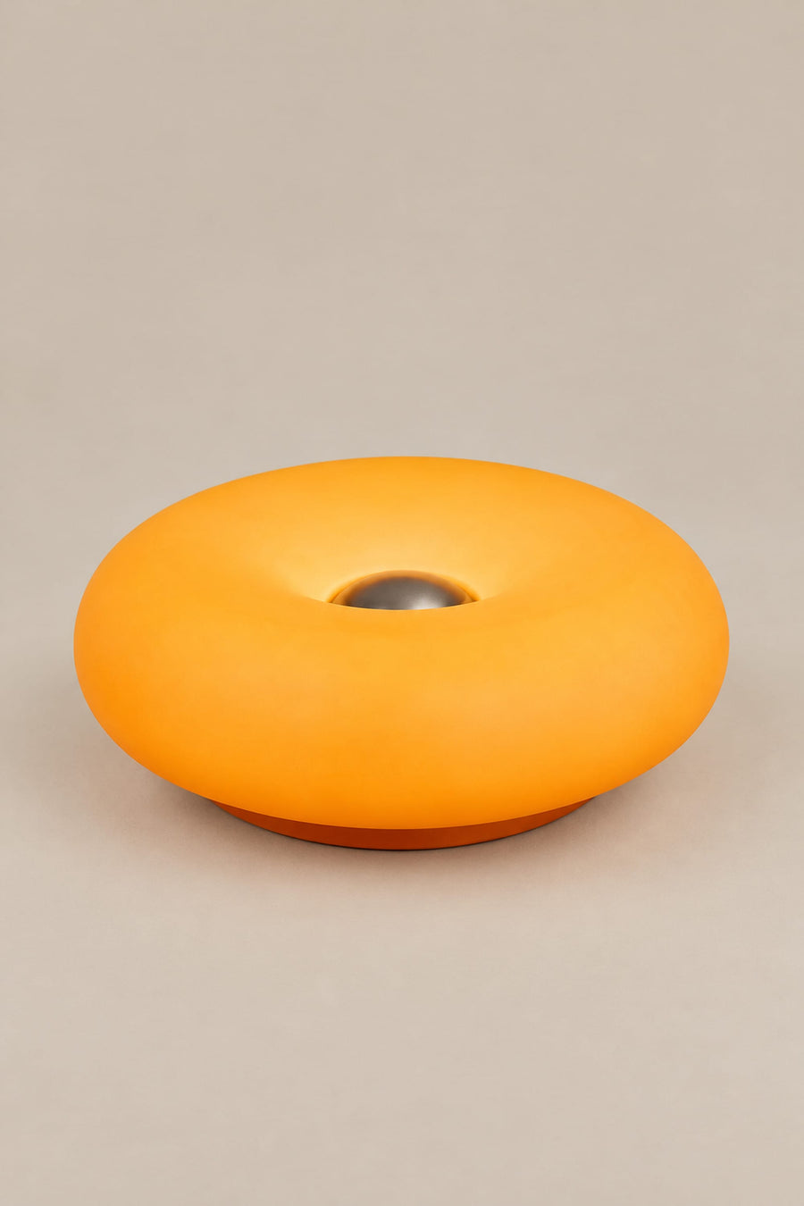 Lampe Bauhaus Donut Orange – Lampe de Chevet Tactile