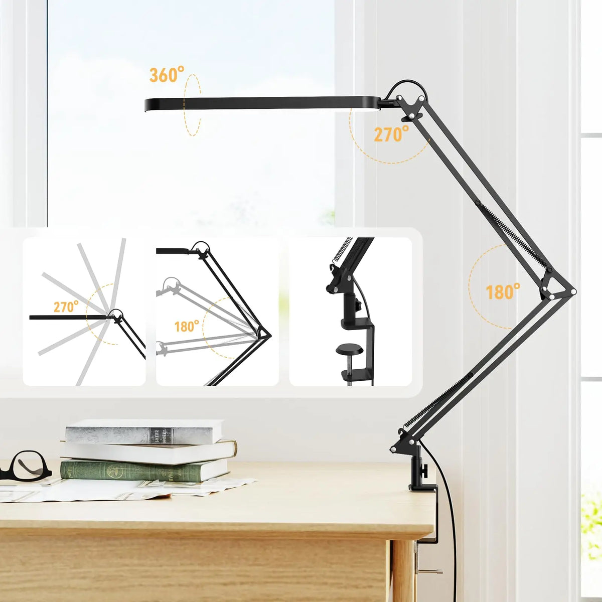 LampeHub Lampe de chevet Bureau LED