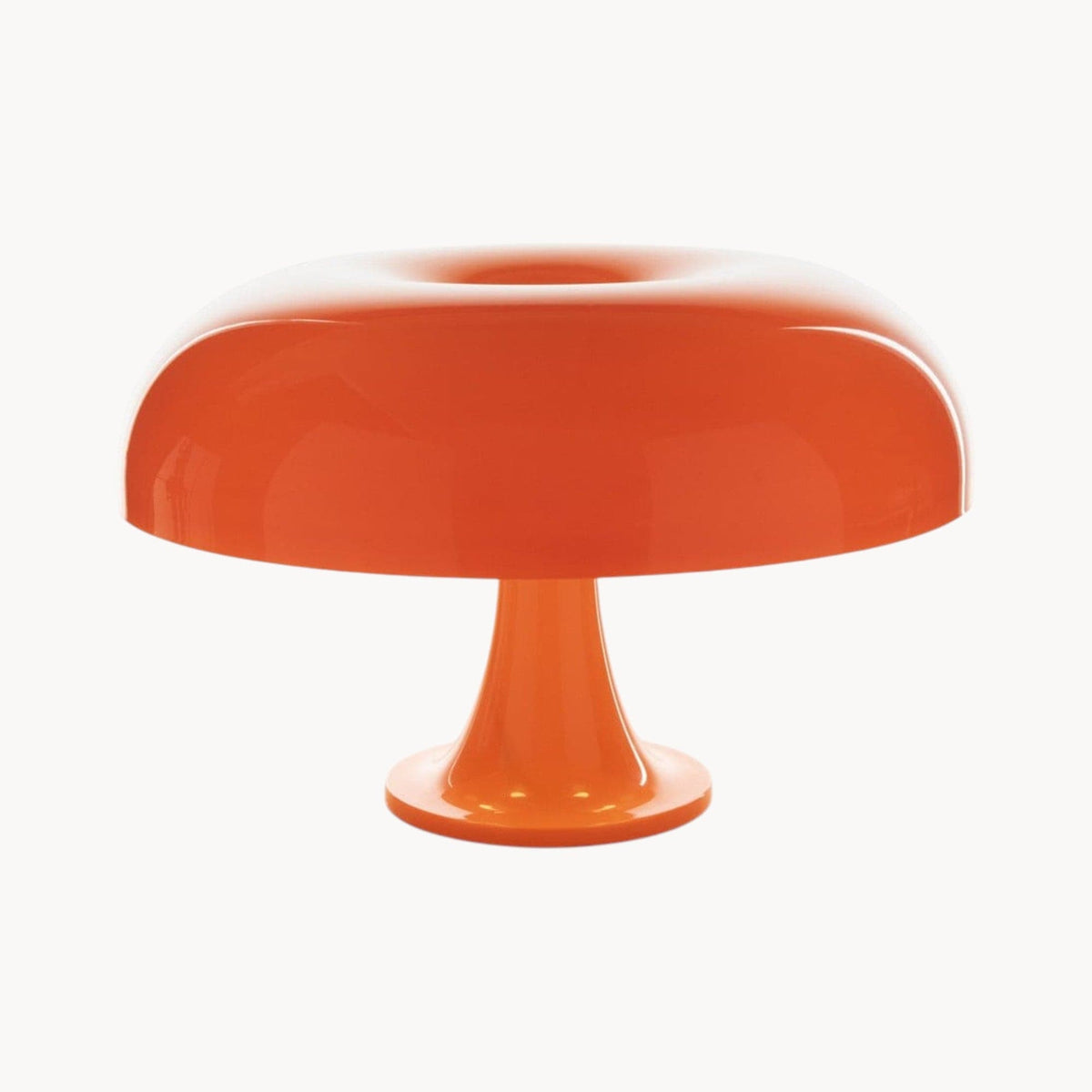 LampeHub Lampe de chevet Design Champignon Orange
