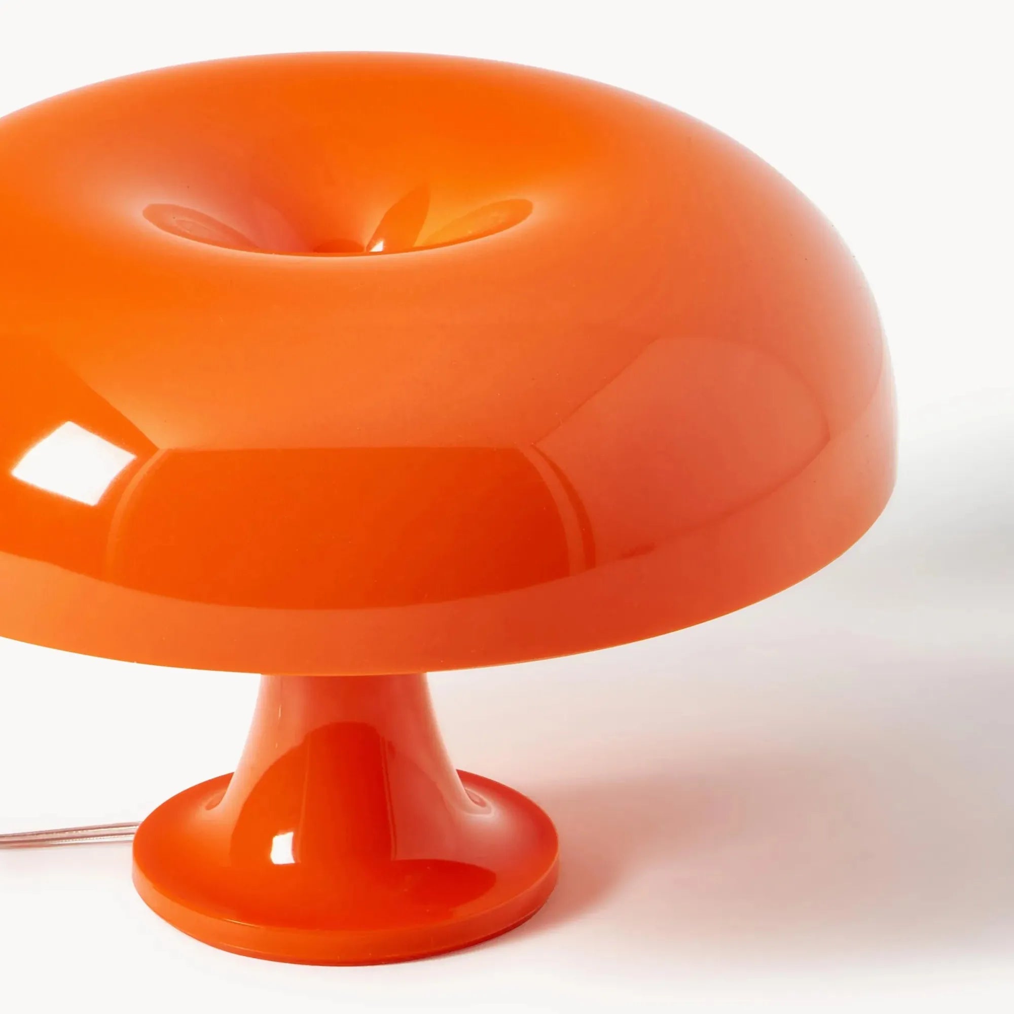 LampeHub Lampe de chevet Design Champignon Orange