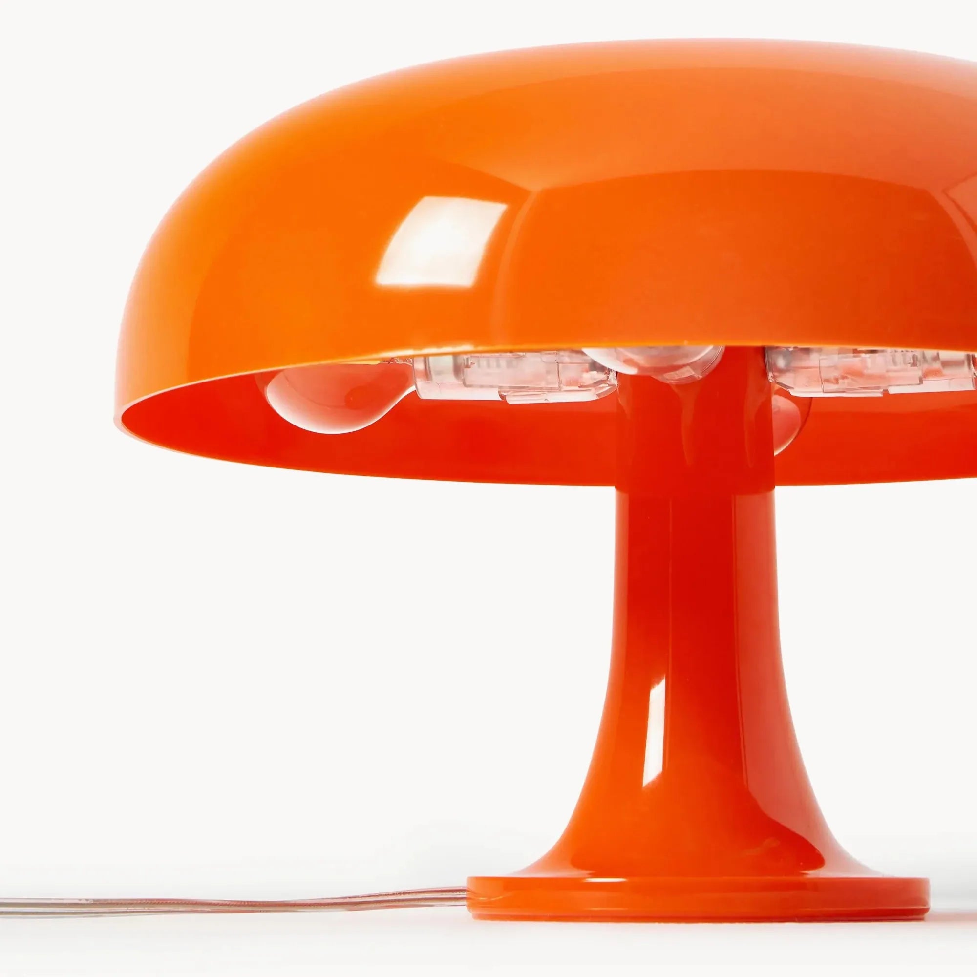 LampeHub Lampe de chevet Design Champignon Orange